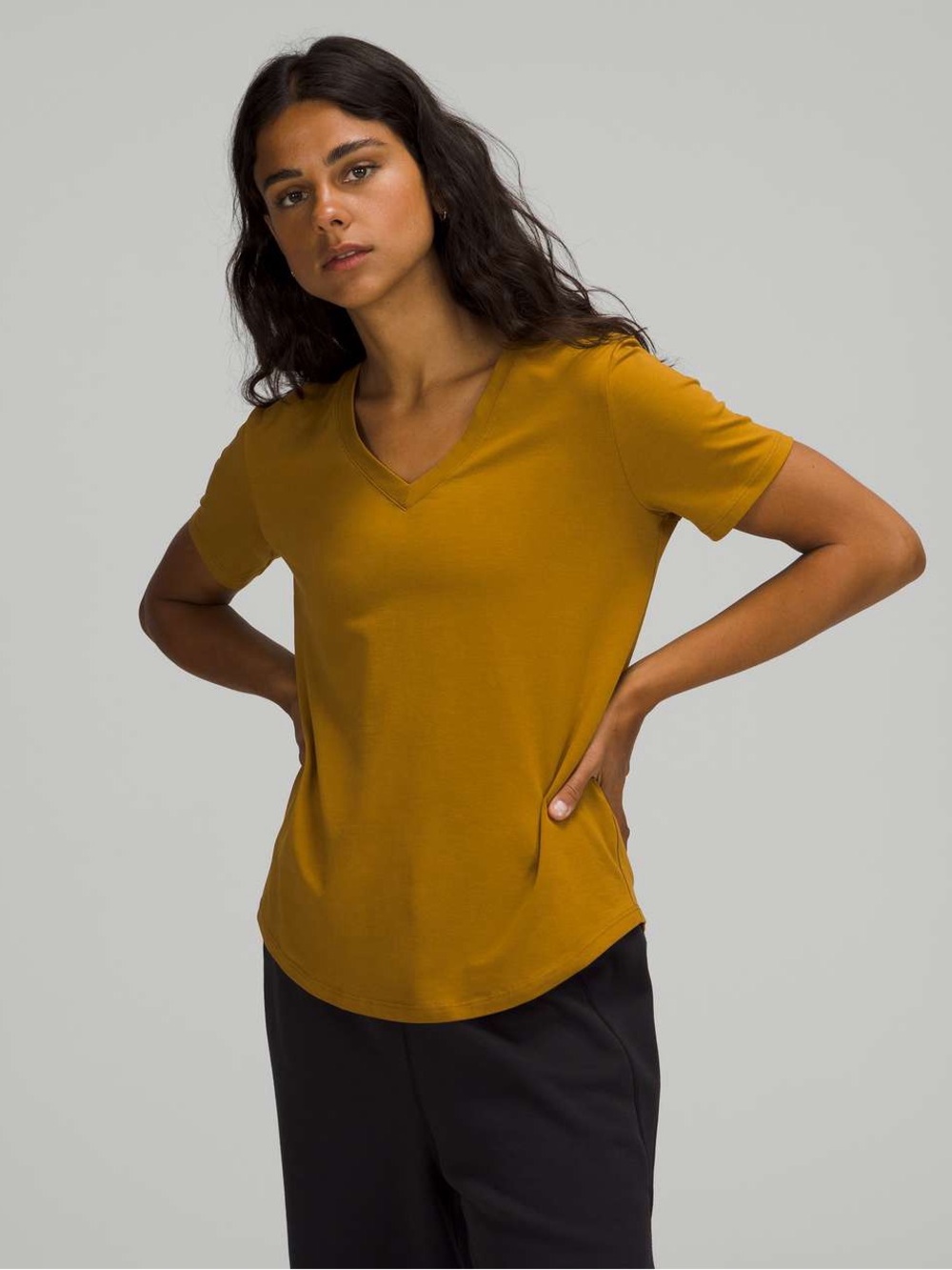 Lululemon Love Tee - Gold Spice 14